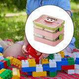 Maxbell Blocks Storage Box Puzzle Toys Organizer Storage Case for Gaming Adults Kids 5 Layers Pastel