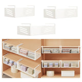 Maxbell Under Shelf Storage Basket Cabinet Hanging Shelf for Cupboard Cabinet Closet 26cmx23cmx13.5cm