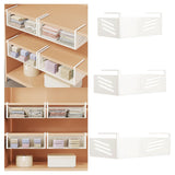 Maxbell Under Shelf Storage Basket Cabinet Hanging Shelf for Cupboard Cabinet Closet 26cmx23cmx13.5cm