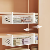 Maxbell Under Shelf Storage Basket Cabinet Hanging Shelf for Cupboard Cabinet Closet 26cmx23cmx13.5cm