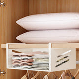 Maxbell Under Shelf Storage Basket Cabinet Hanging Shelf for Cupboard Cabinet Closet 32cmx23cmx13.5cm