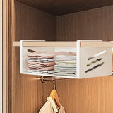 Maxbell Under Shelf Storage Basket Cabinet Hanging Shelf for Cupboard Cabinet Closet 32cmx23cmx13.5cm