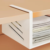 Maxbell Under Shelf Storage Basket Cabinet Hanging Shelf for Cupboard Cabinet Closet 38cmx23cmx13.5cm