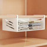 Maxbell Under Shelf Storage Basket Cabinet Hanging Shelf for Cupboard Cabinet Closet 38cmx23cmx13.5cm