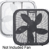 Maxbell Fan Safety Cover Finger Protect Dustproof Fan Cover for Office Home Children