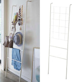 Maxbell Home Leaning Ladder Rack Storage Blanket Ladder for Laundry Bathroom Kitchen white
