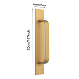 Maxbell Self Stick Door Handle Push Pull Door Handles for Wardrobes Bathroom