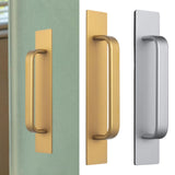 Maxbell Self Stick Door Handle Push Pull Door Handles for Wardrobes Bathroom