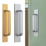 Maxbell Self Stick Door Handle Push Pull Door Handles for Wardrobes Bathroom