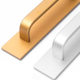 Maxbell Self Stick Door Handle Push Pull Door Handles for Wardrobes Bathroom