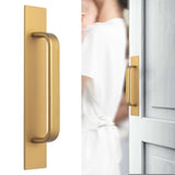 Maxbell Self Stick Door Handle Push Pull Door Handles for Wardrobes Bathroom