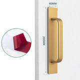 Maxbell Self Stick Door Handle Push Pull Door Handles for Wardrobes Bathroom