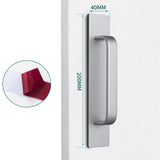 Maxbell Self Stick Door Handle Push Pull Door Handles for Wardrobes Bathroom
