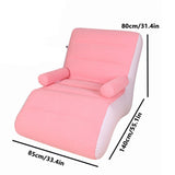 Maxbell Inflatable Lounge Chair Foldable Lazy Sofa for Festivals Leisure Lunch Break