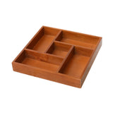 Maxbell Jewelry Organizer Tray Wood Stylish Earring Holder for Shop Bathroom Dresser