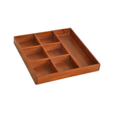 Maxbell Jewelry Tray Wooden Tabletop Bracelet Organizer for Jewelry Shop Home Drawer