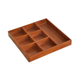Maxbell Jewelry Tray Wooden Tabletop Bracelet Organizer for Jewelry Shop Home Drawer