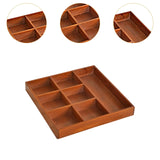 Maxbell Jewelry Tray Wooden Tabletop Bracelet Organizer for Jewelry Shop Home Drawer