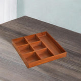 Maxbell Jewelry Tray Wooden Tabletop Bracelet Organizer for Jewelry Shop Home Drawer