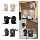 Maxbell Exterior Sun Shades Mounting Brackets Backyard Deck Patio Cordless Crank Kit Beige