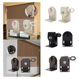 Maxbell Exterior Sun Shades Mounting Brackets Backyard Deck Patio Cordless Crank Kit Beige