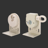 Maxbell Exterior Sun Shades Mounting Brackets Backyard Deck Patio Cordless Crank Kit Beige