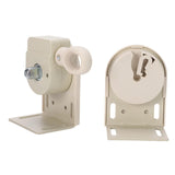 Maxbell Exterior Sun Shades Mounting Brackets Backyard Deck Patio Cordless Crank Kit Beige