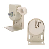 Maxbell Exterior Sun Shades Mounting Brackets Backyard Deck Patio Cordless Crank Kit Beige