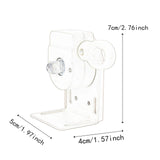 Maxbell Exterior Sun Shades Mounting Brackets Backyard Deck Patio Cordless Crank Kit Brown