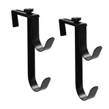 Maxbell 2 Pieces Pool Pole Hanger Pool Equipment Hooks for Nets Skimmer Garden Tools