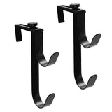 Maxbell 2 Pieces Pool Pole Hanger Pool Equipment Hooks for Nets Skimmer Garden Tools