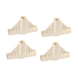 Maxbell 4 Pieces Tent Pole Connectors Easy Setup Premium Portable Gazebo Tent Joints 10.1cmx6.1cm