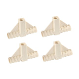 Maxbell 4 Pieces Tent Pole Connectors Easy Setup Premium Portable Gazebo Tent Joints 10.1cmx6.1cm