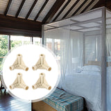 Maxbell 4 Pieces Tent Pole Connectors Easy Setup Premium Portable Gazebo Tent Joints Height 6.1cm
