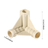 Maxbell 4 Pieces Tent Pole Connectors Easy Setup Premium Portable Gazebo Tent Joints Height 6.1cm