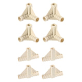 Maxbell 4 Pieces Tent Pole Connectors Easy Setup Premium Portable Gazebo Tent Joints Height 6.1cm