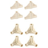 Maxbell 4 Pieces Tent Pole Connectors Easy Setup Premium Portable Gazebo Tent Joints Height 6.1cm