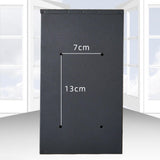 Maxbell Safe Money Collection Box Metal Donation Box for Fundraising Office Business Black