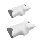 Maxbell Cervical Pillow Breathable Soft Memory Foam for Relaxing Living Room Bedroom Small