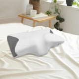 Maxbell Cervical Pillow Breathable Soft Memory Foam for Relaxing Living Room Bedroom Small