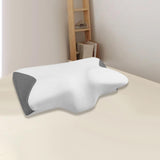 Maxbell Cervical Pillow Breathable Soft Memory Foam for Relaxing Living Room Bedroom Small