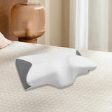 Maxbell Cervical Pillow Breathable Soft Memory Foam for Relaxing Living Room Bedroom Small