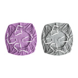 Maxbell Elastic Office Chair Cover Swivel Chair Cover Desk Computer Chair Seat Cover Light Violet