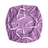 Maxbell Elastic Office Chair Cover Swivel Chair Cover Desk Computer Chair Seat Cover Light Violet