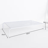 Maxbell Monitor Stand Riser Stable Iron Monitor Holder for Home Computers Apartments 50cmx25cmx8cm