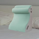 Maxbell Backrest Pillow Back Cushion Reading Rest Pillow for Adult Sitting up in Bed Green