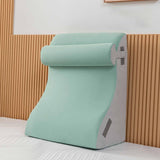 Maxbell Backrest Pillow Back Cushion Reading Rest Pillow for Adult Sitting up in Bed Green
