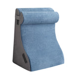Maxbell Backrest Pillow Back Cushion Reading Rest Pillow for Adult Sitting up in Bed Gray