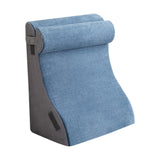 Maxbell Backrest Pillow Back Cushion Reading Rest Pillow for Adult Sitting up in Bed Gray