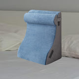 Maxbell Backrest Pillow Back Cushion Reading Rest Pillow for Adult Sitting up in Bed Gray